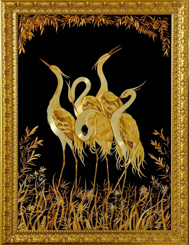 Эскизы из соломки