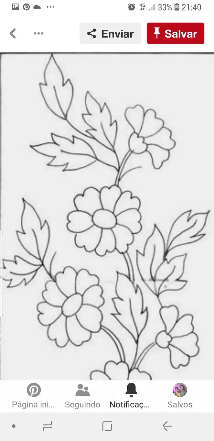 Трафареты для вышивания гладью