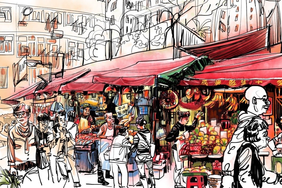 Иллюстрации рынок