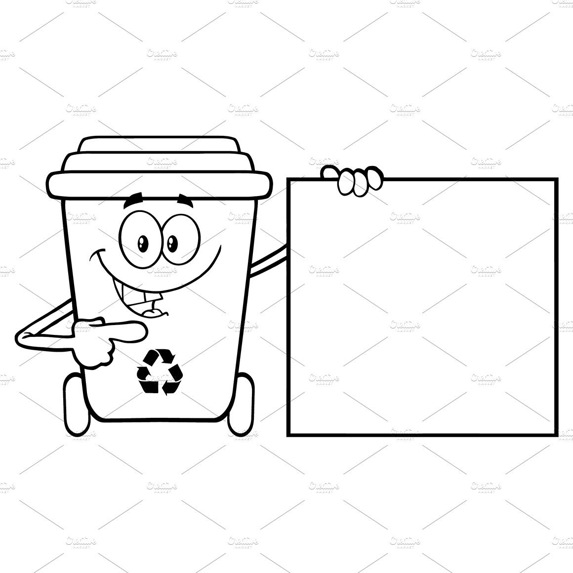 Шаблон мусорного ящика игра