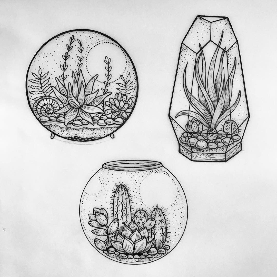 Эскизы растений