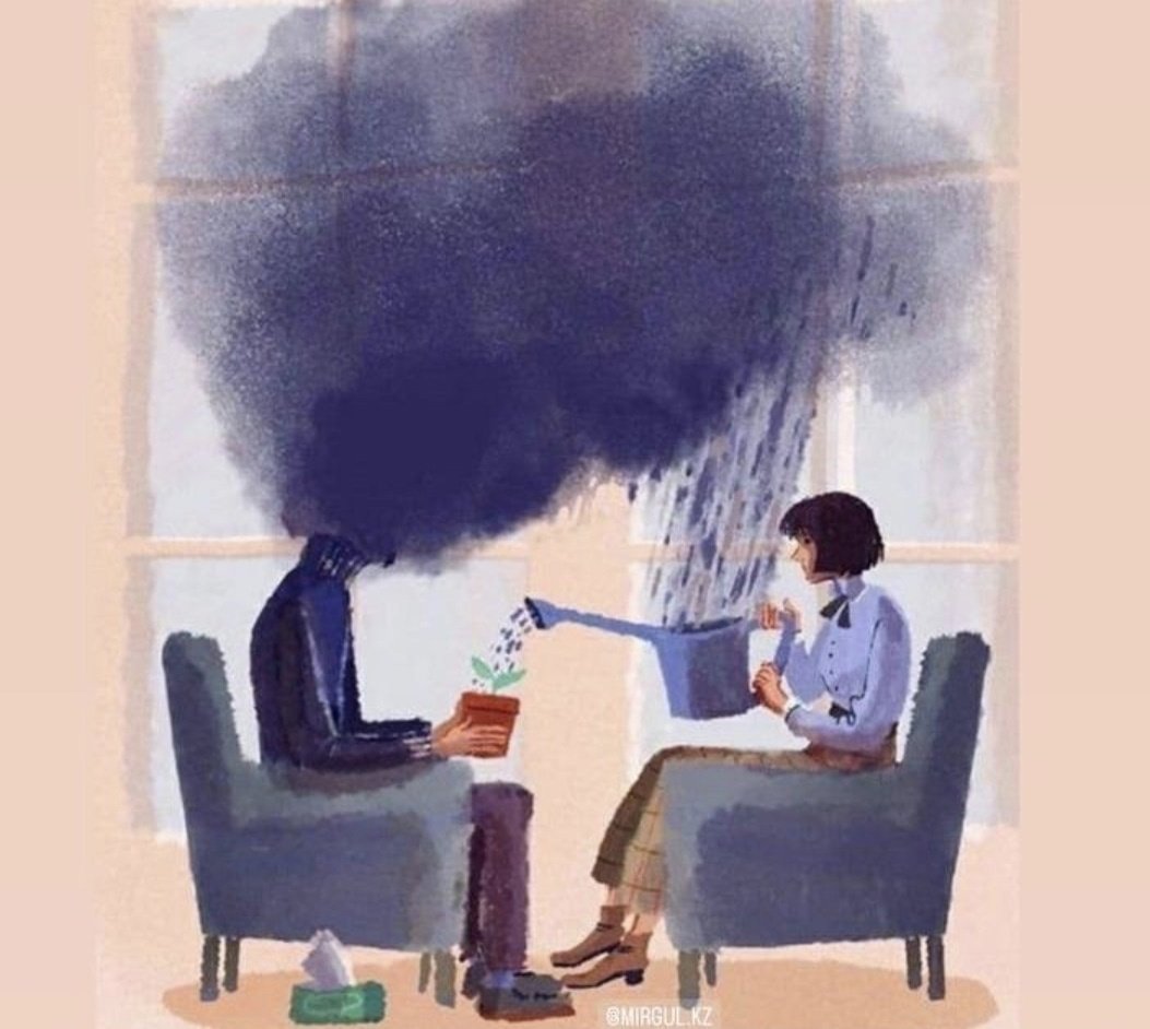 Психотерапия иллюстрации