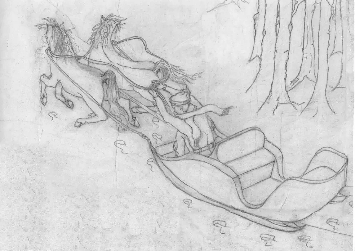 Нарты рисунок