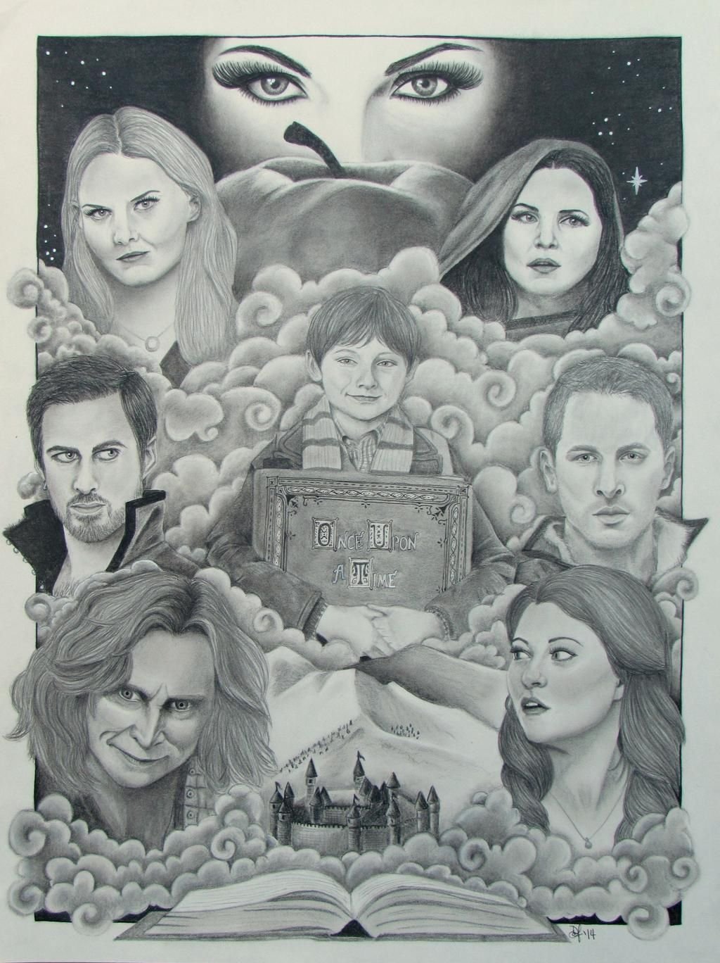 Однажды в сказке: раскраска