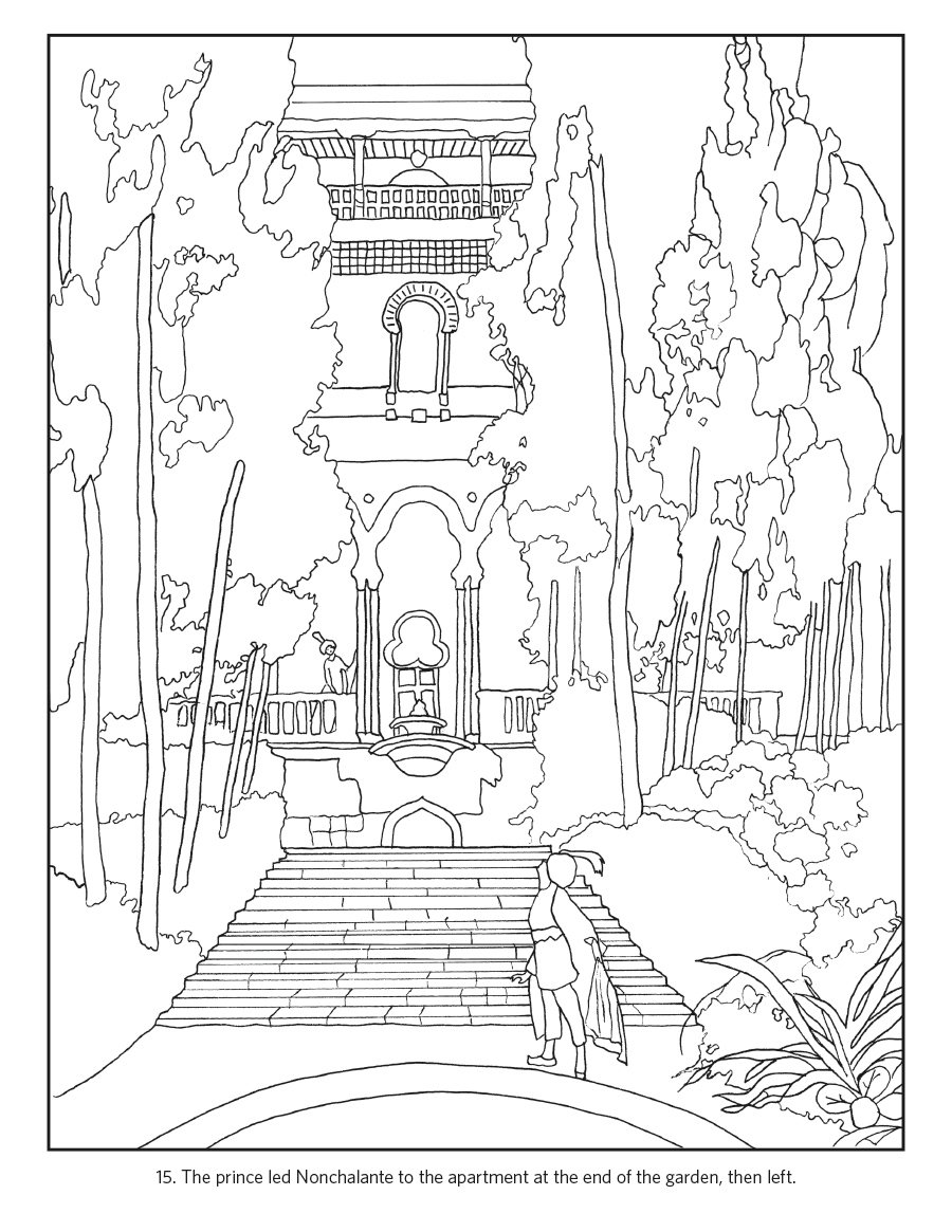 Once upon a time Coloring book