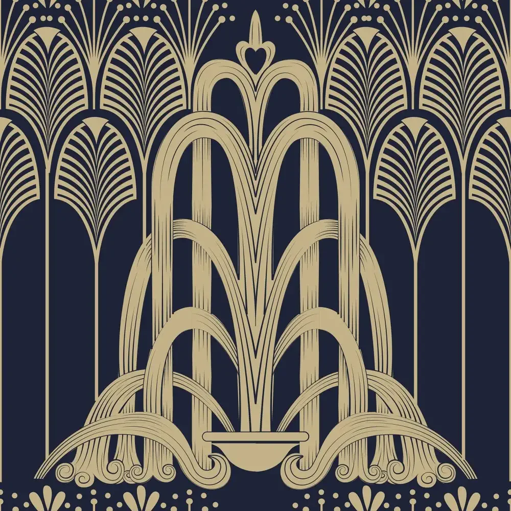 Орнаменты Модерн ар нуво ар деко