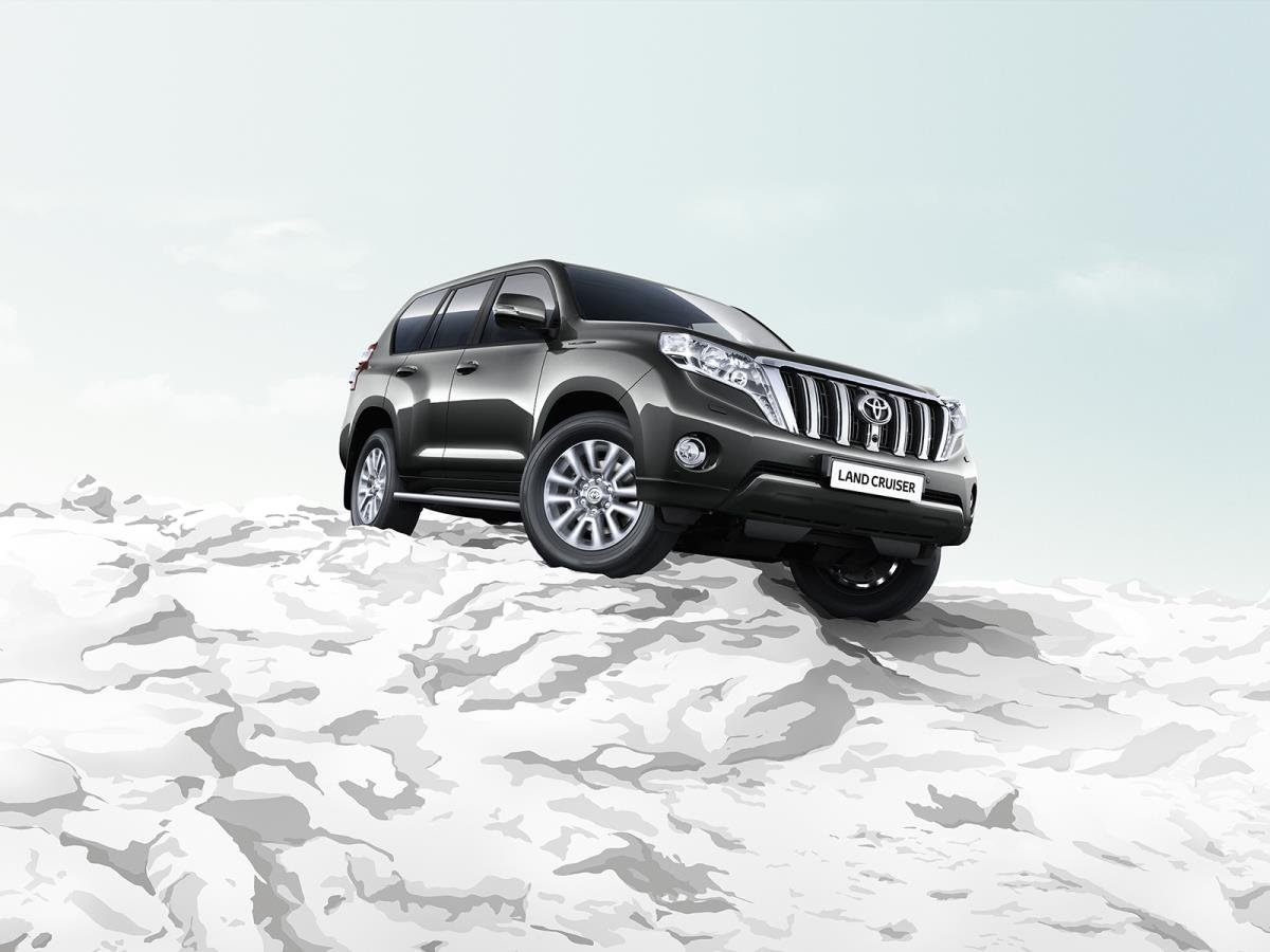 Toyota Land Cruiser 150 Prado вектор