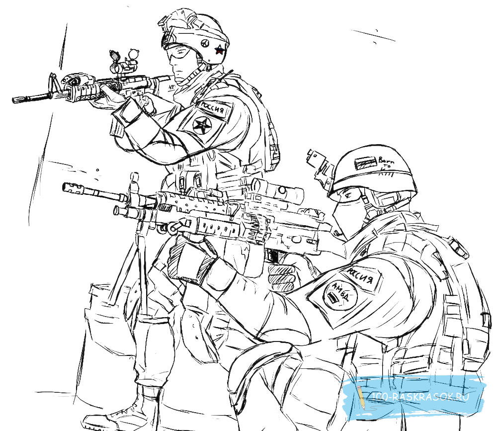 Военные рисунки для срисовки