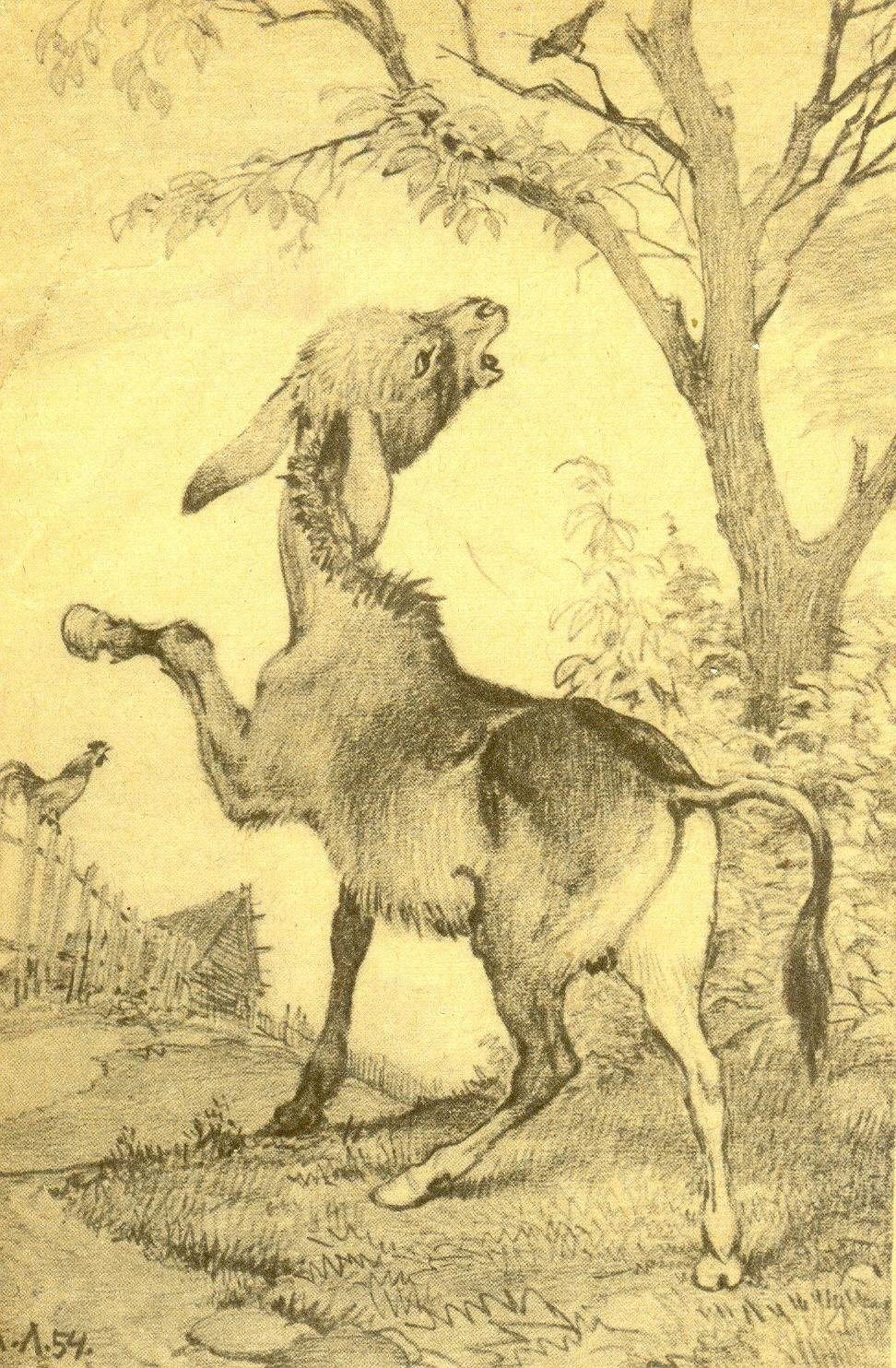 Соловей и ястреб