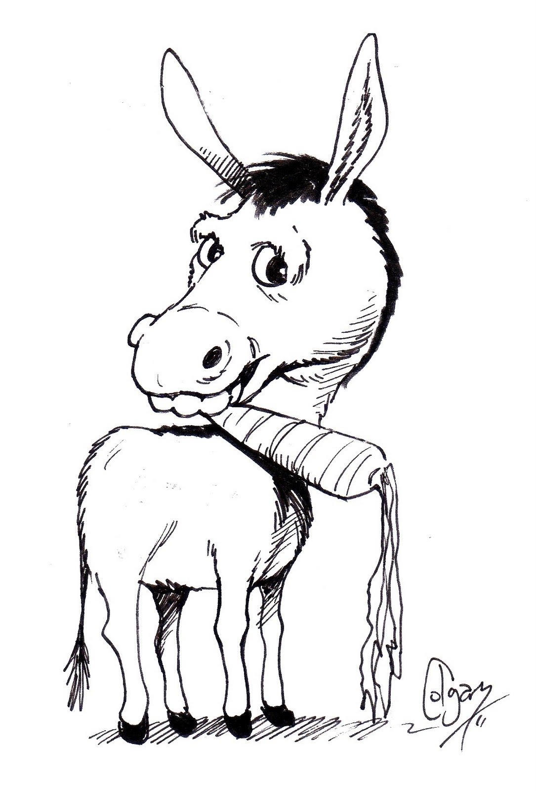 Рачев осел и Соловей