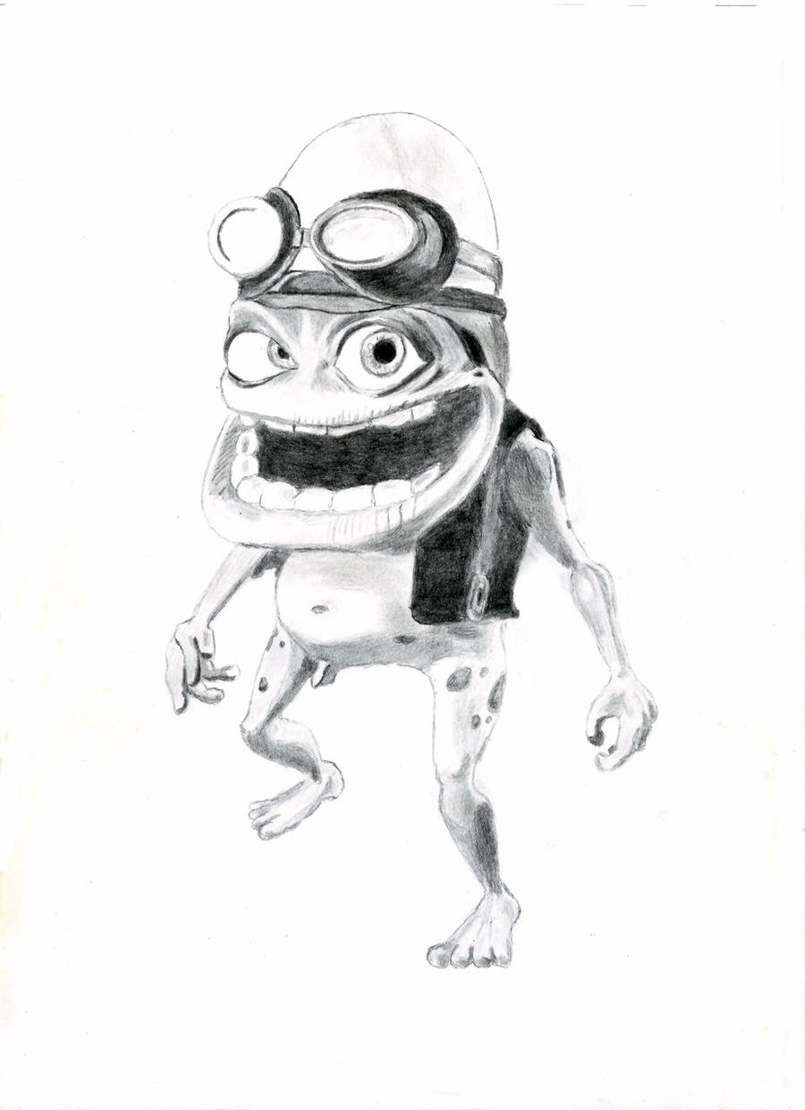 Crazy Frog раскраска
