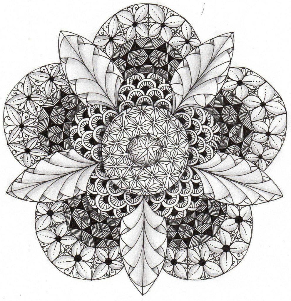 Танглы для мандал