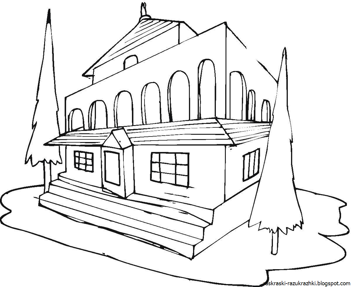 Здания для рисования