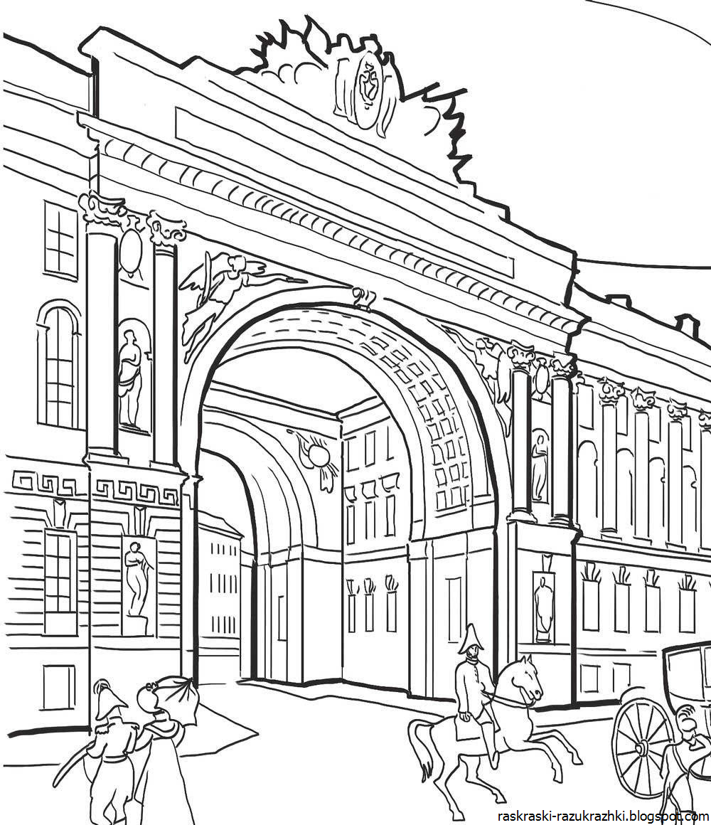 Букингемский дворец чертеж фасад