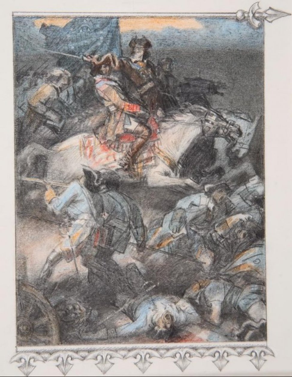 Полтавская битва при Петре 1