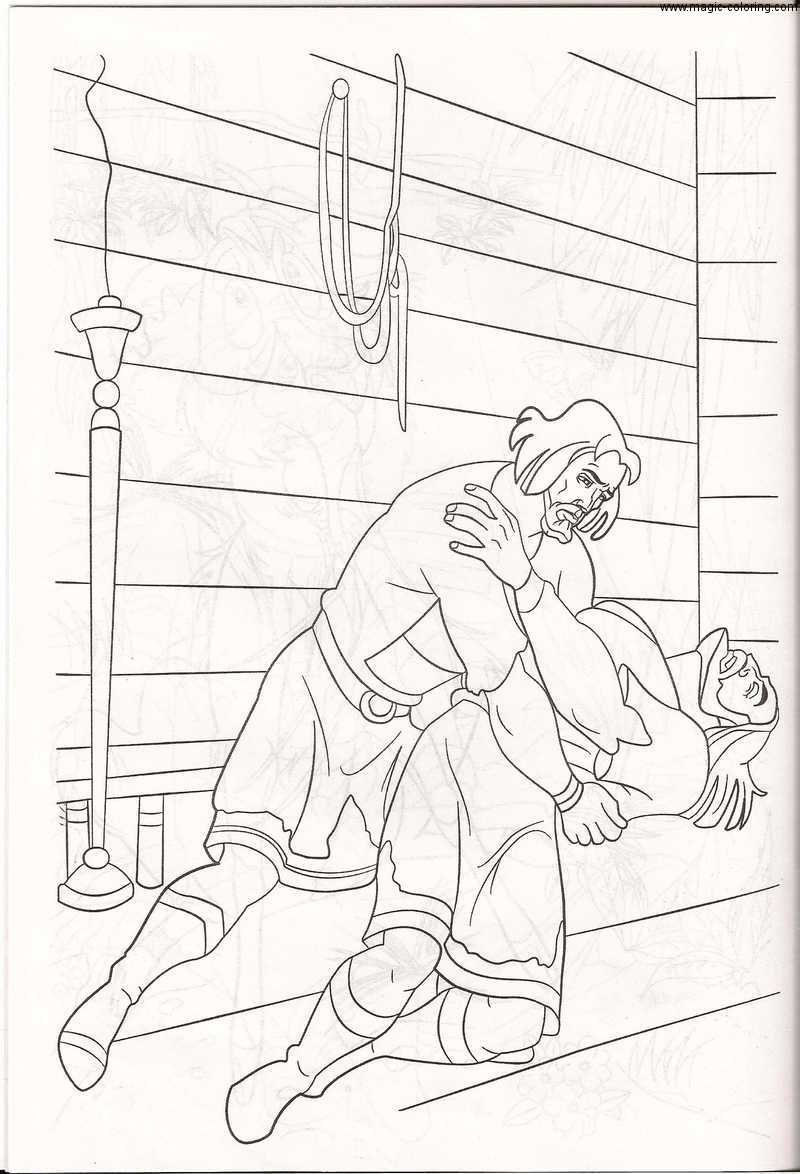 Добрыня Никитич князь Владимир раскраска