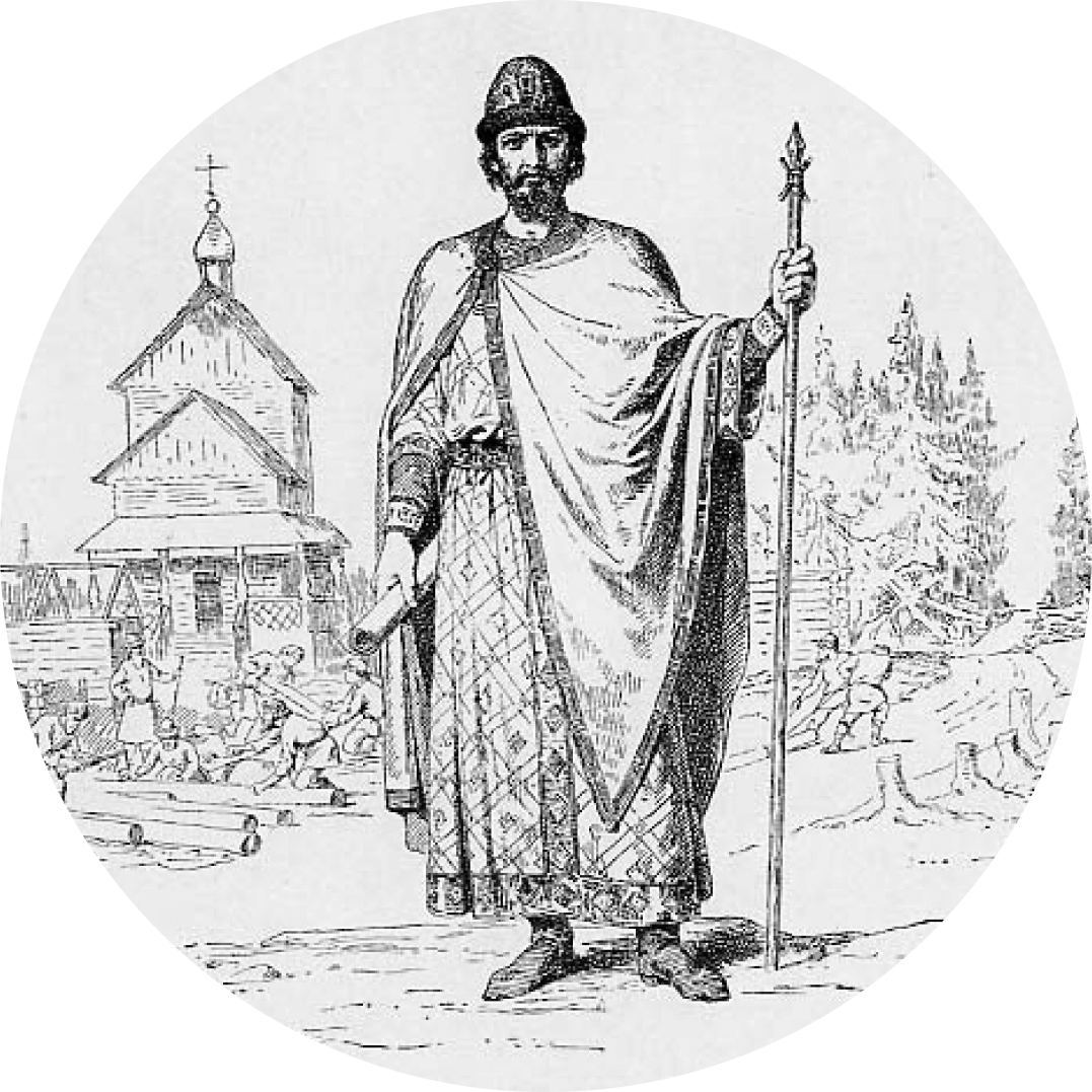 Карл Великий рисунок