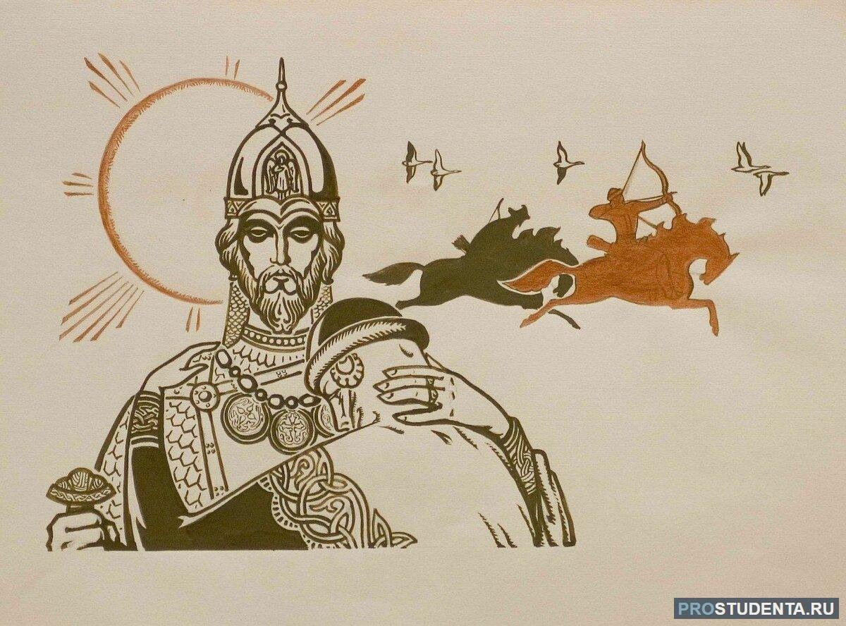 Александр Невский раскраска