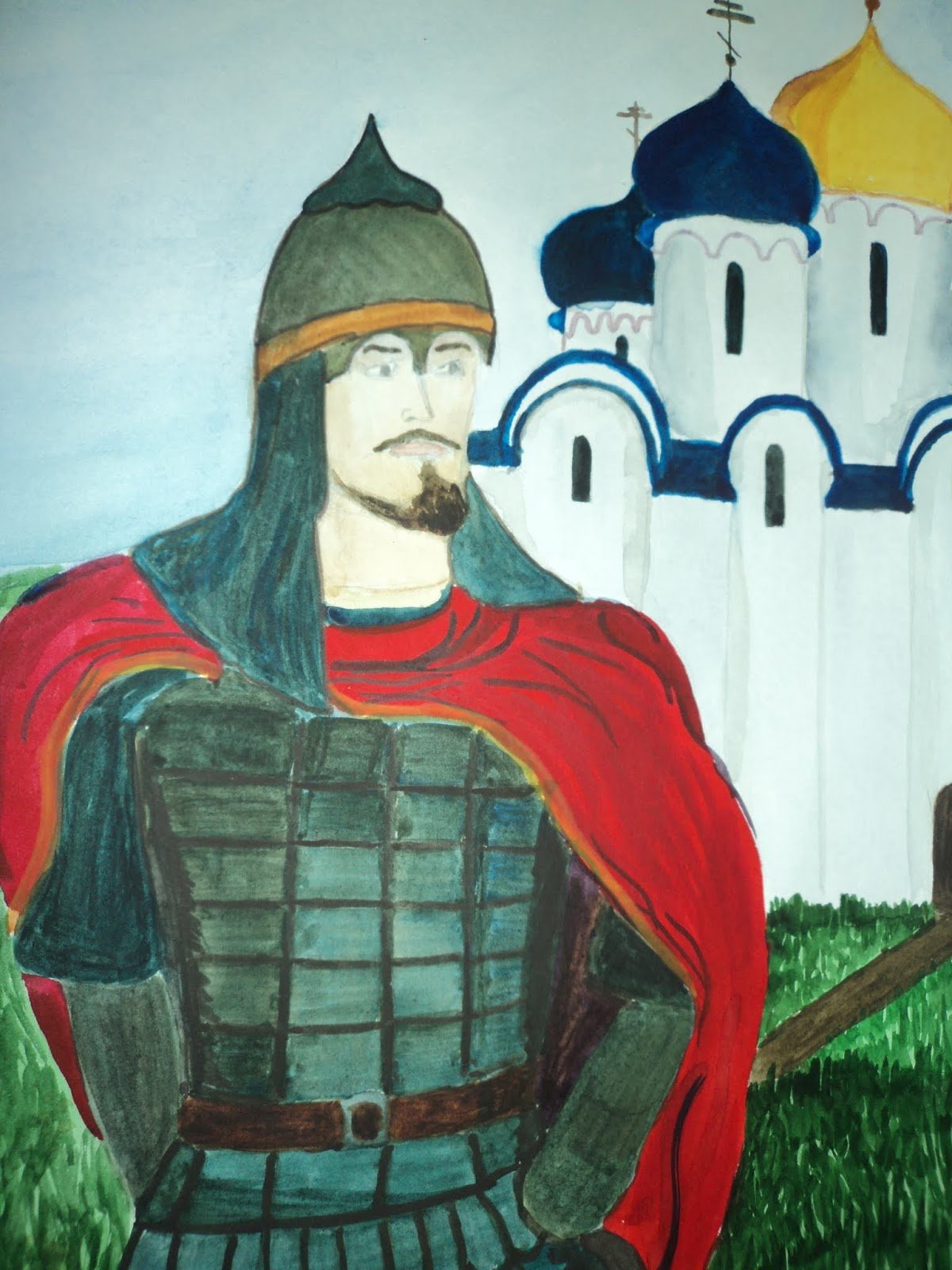 Разукрашка князь Владимир