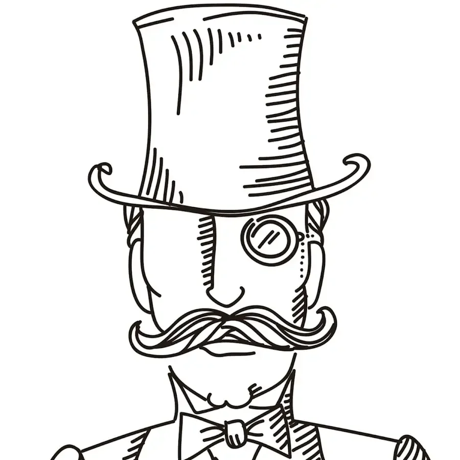 Монокль-пенсне джентельмена