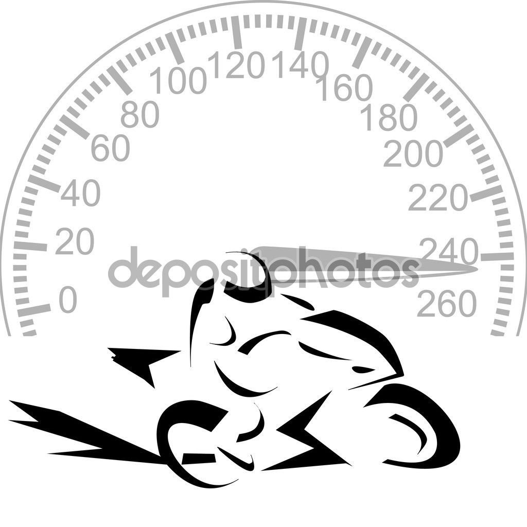 Спидометр мотоцикла эскиз