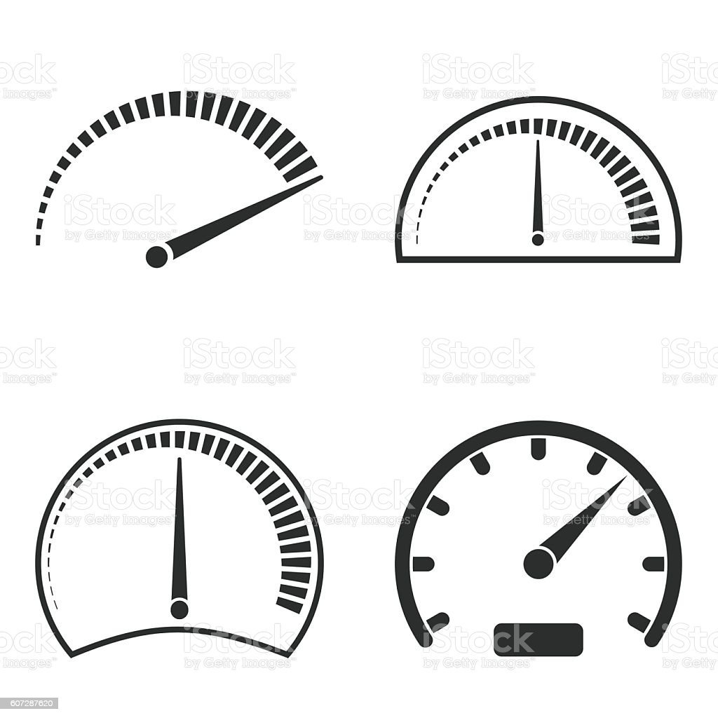 Спидометр Векторная Графика