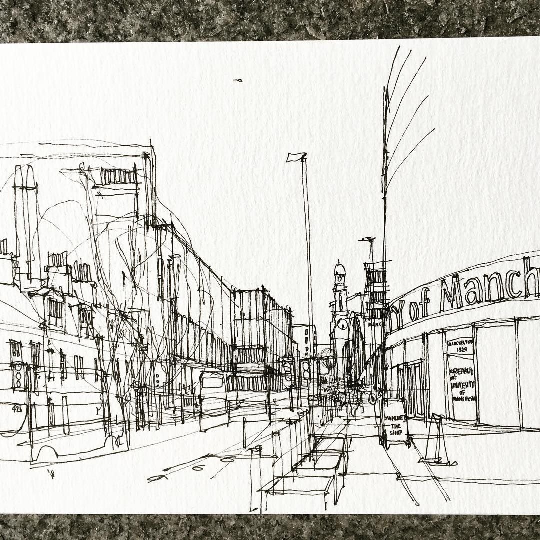 Архитектурные зарисовки людей