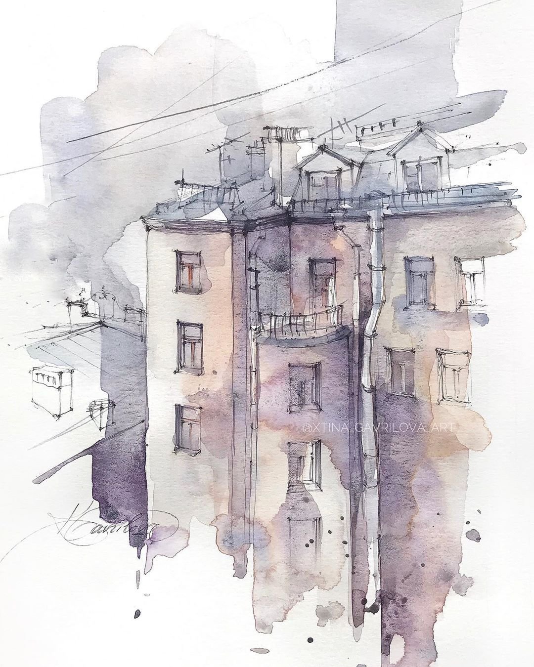 Скетчинг мрачный