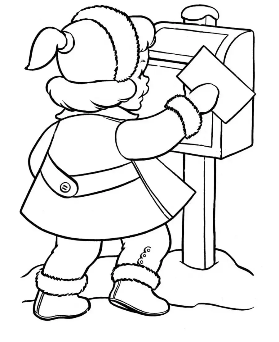 Почтовый голубь с конвертом в клюве