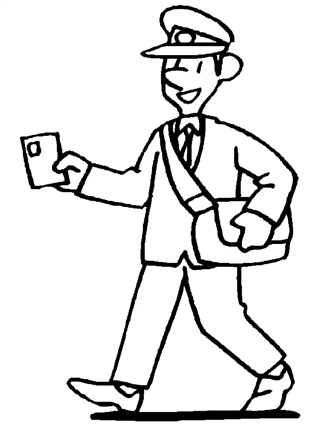 Умная собака раскраска