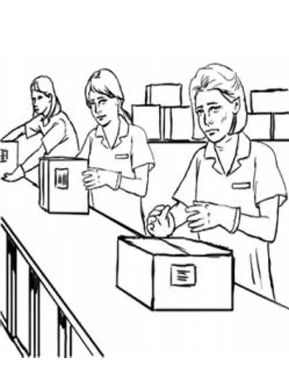 Раскраска почтальон Печкин из Простоквашино