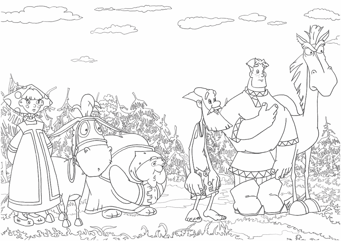 Алеша Попович и Тугарин змей