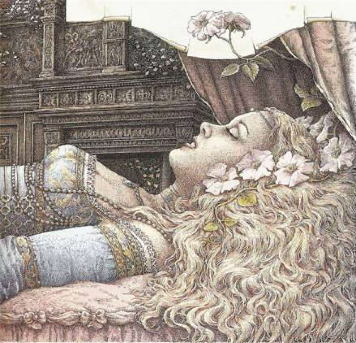 Василий Жуковский спящая красавица