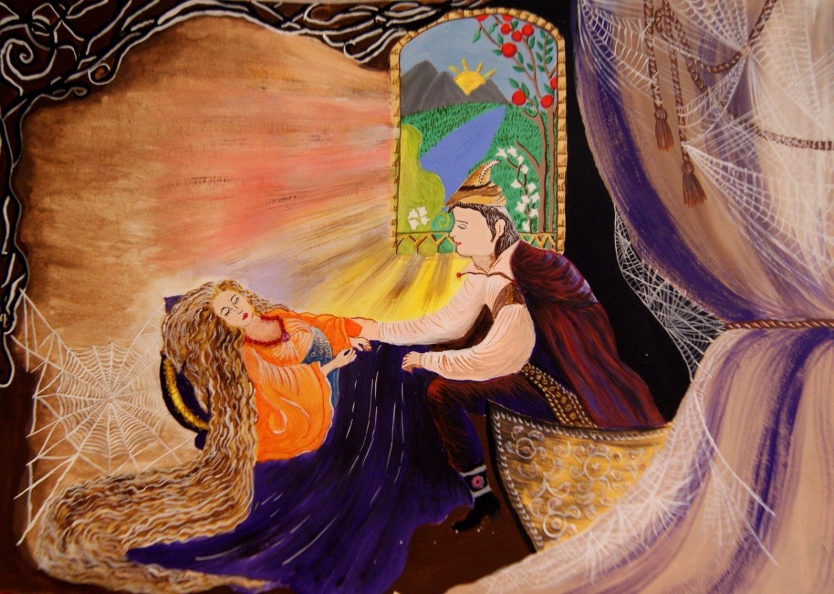 Спящая Царевна Жуковский