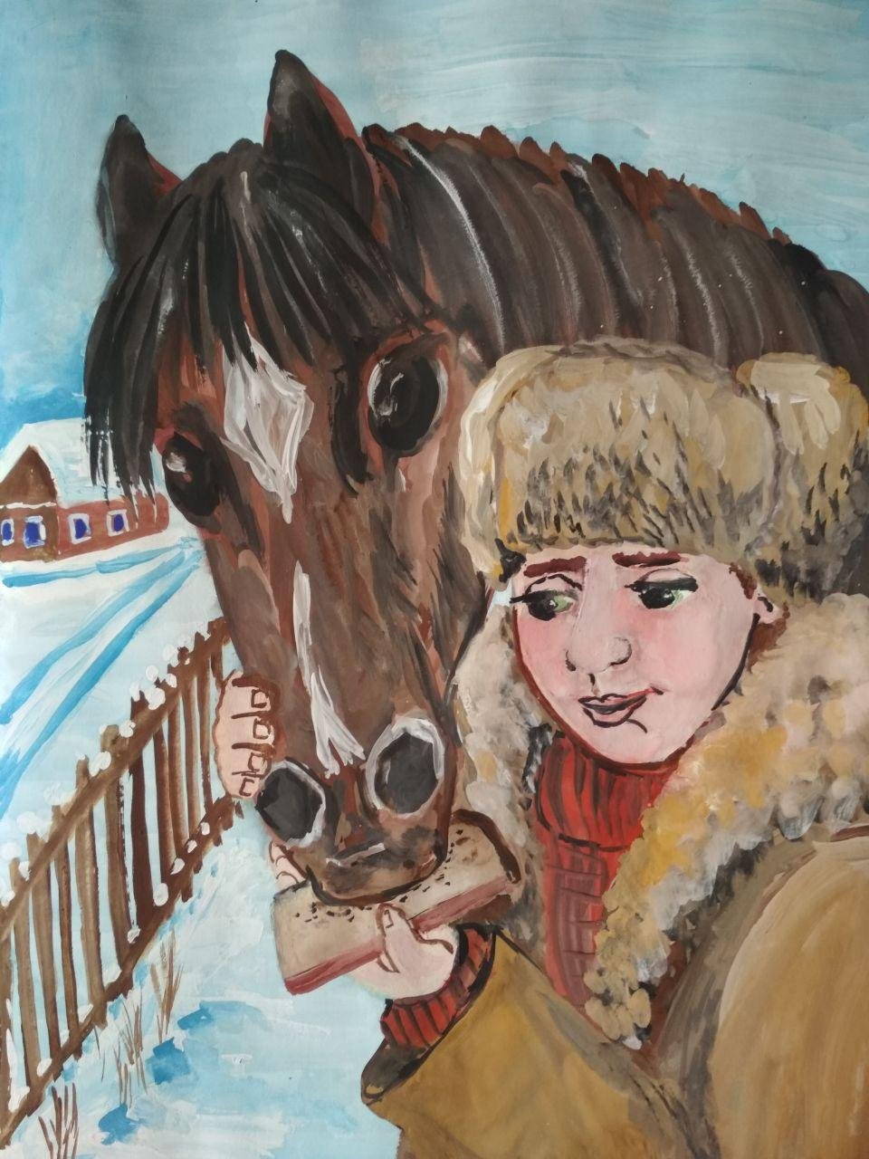 Теплый хлеб диафильм