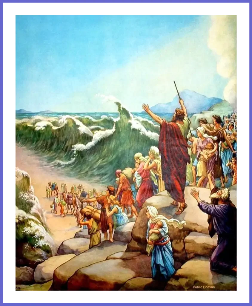 Моисей Чермное море