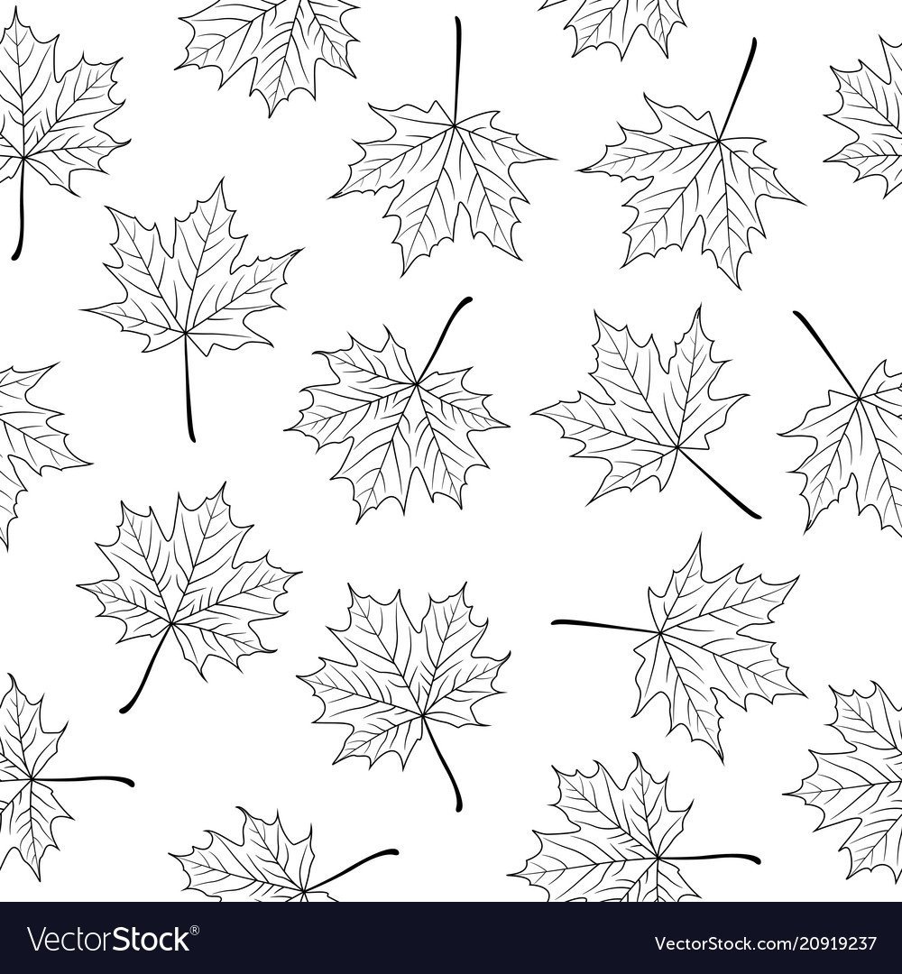 Кленовые листья шаблоны для вырезания