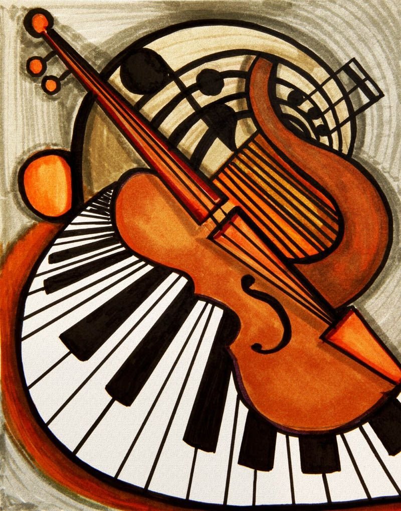 Музыкальные инструменты композиция