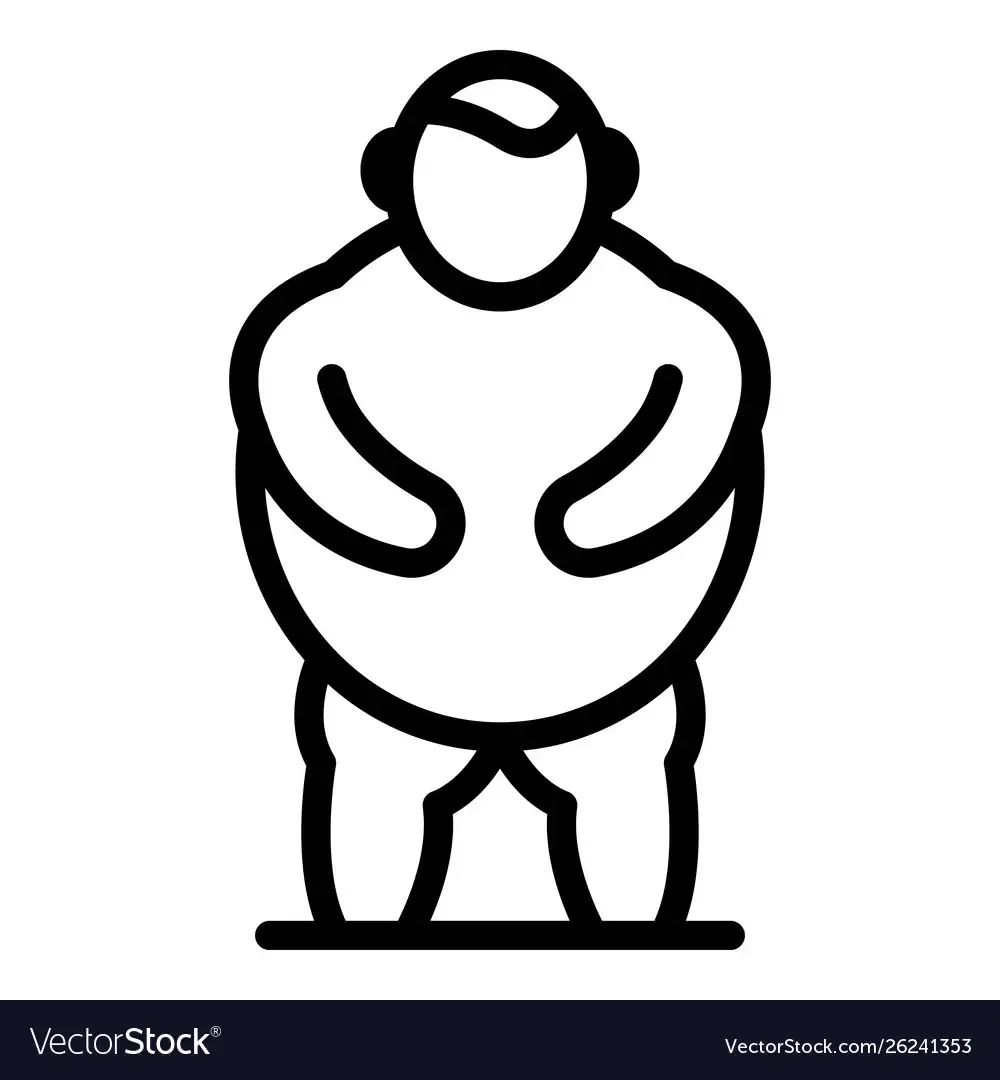 Ожирение пиктограмма