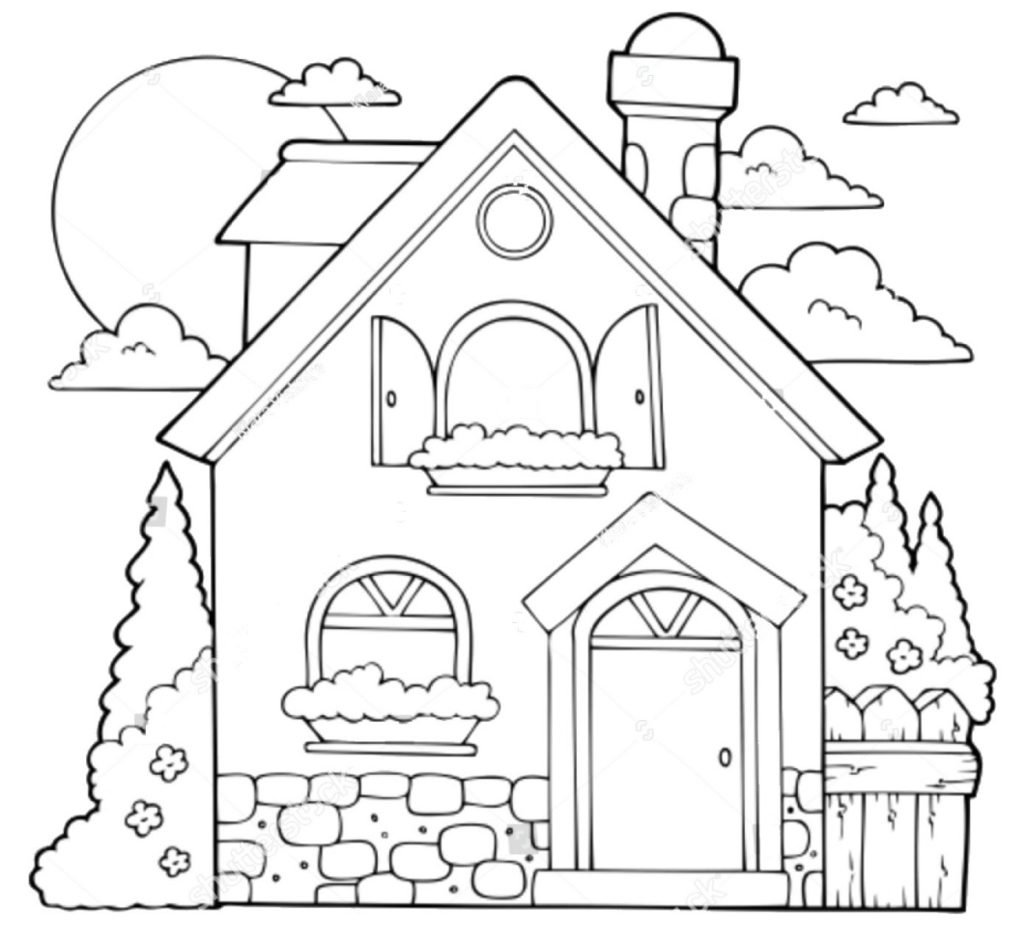 Трафареты. В доме