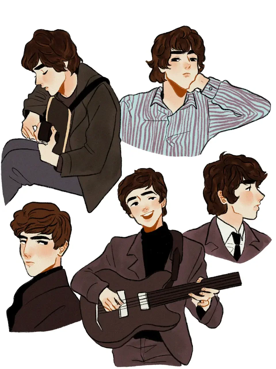 Битлз арт в Диснеевском стиле