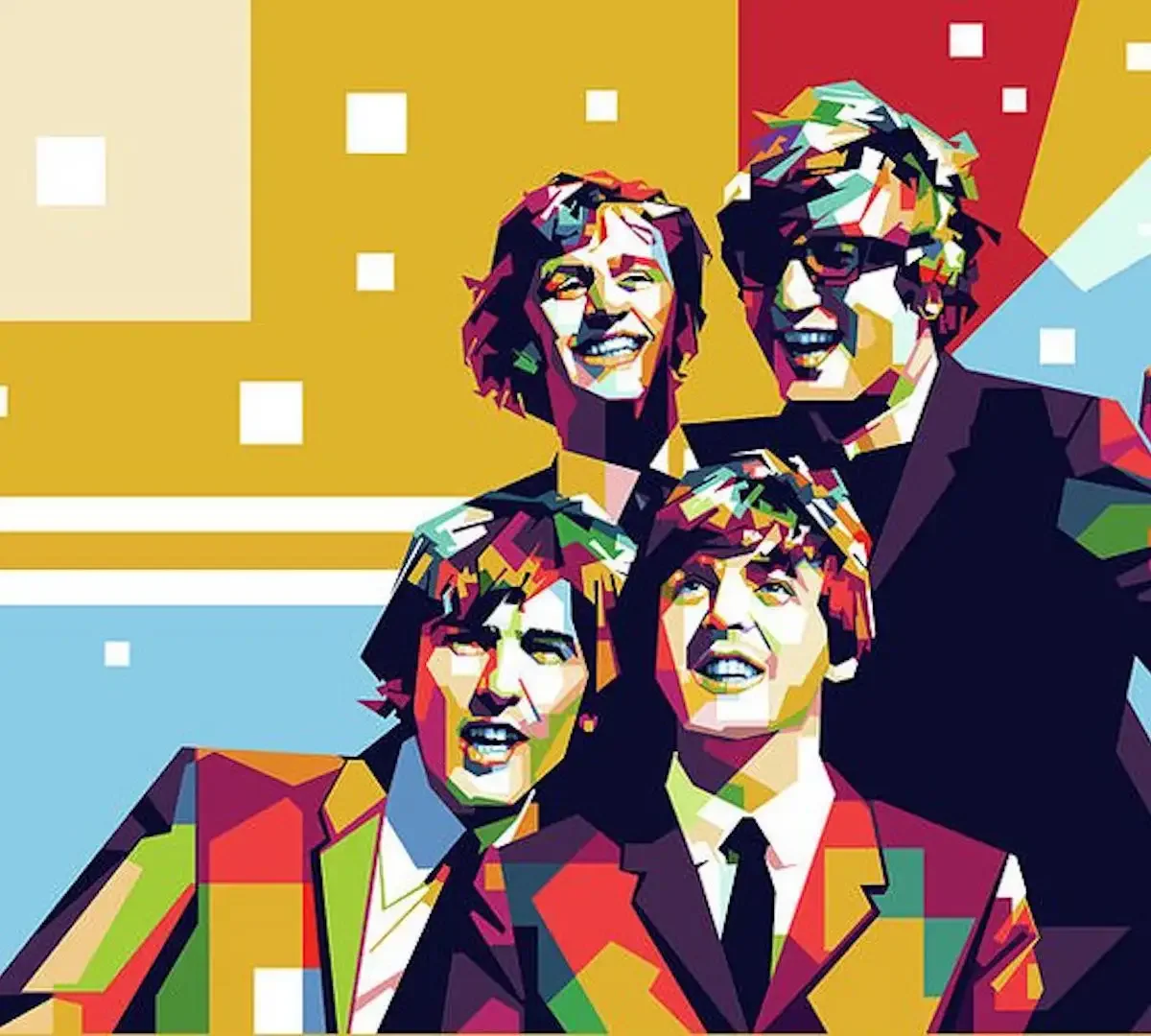 Александр Выгалов картины Битлз