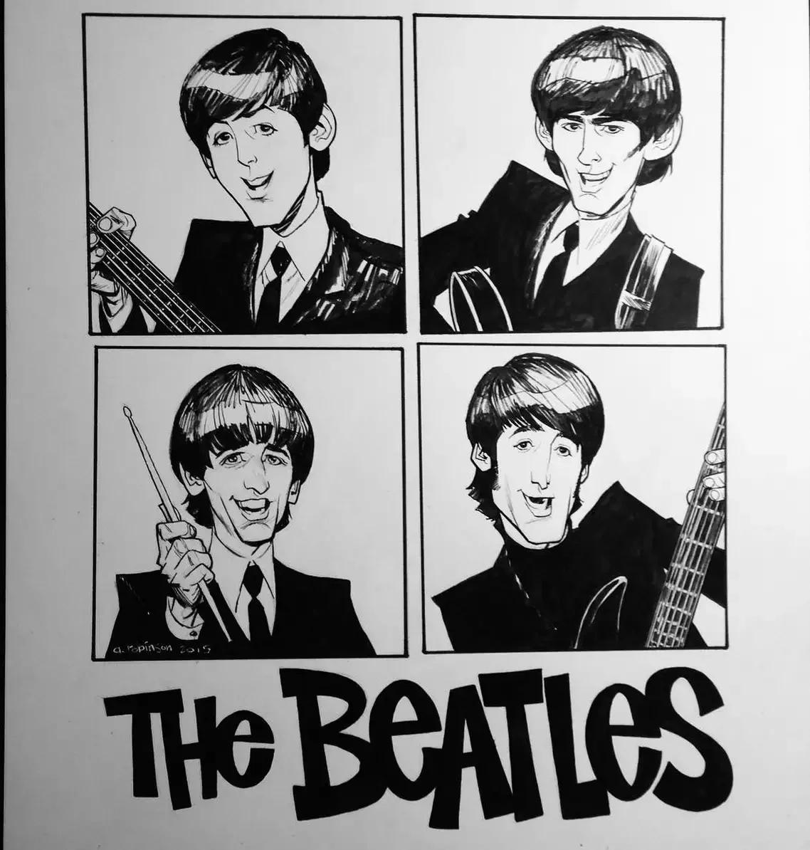 The Beatles комикс