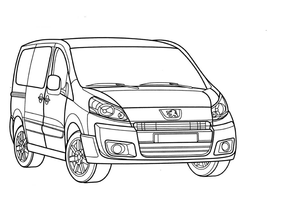 Ford Transit 2008 High Roof Blueprint