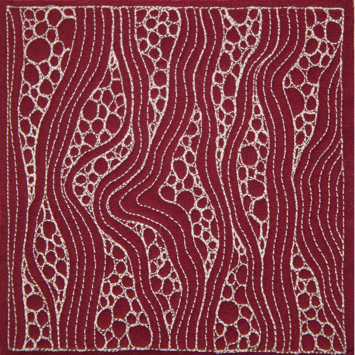 Узорная стежка на машинке