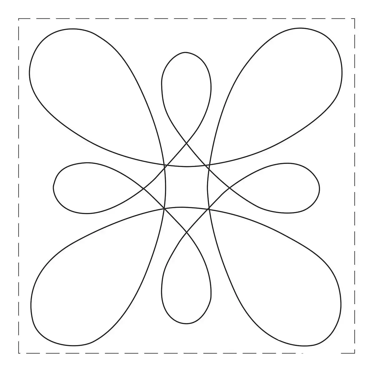 Лекало для Стежки одеяла