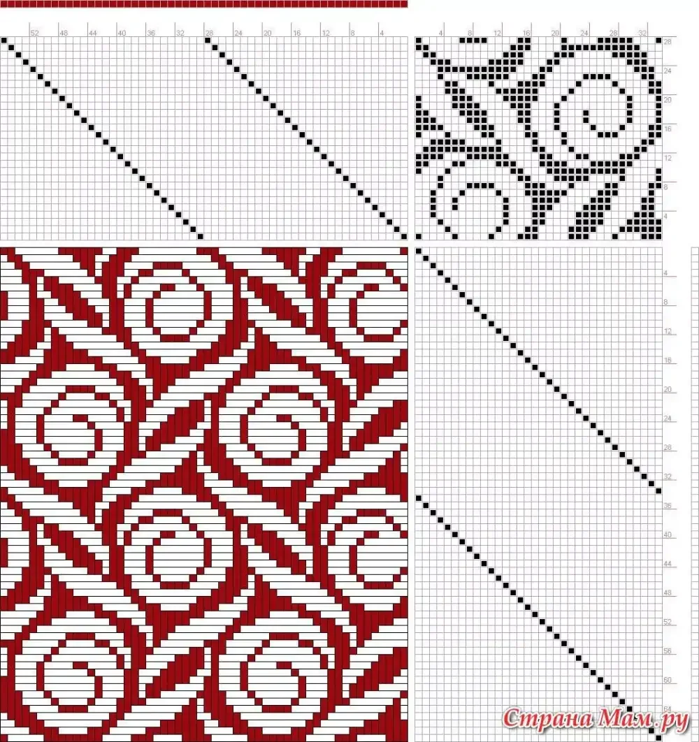 Вивинг на вязальной машине Бразер