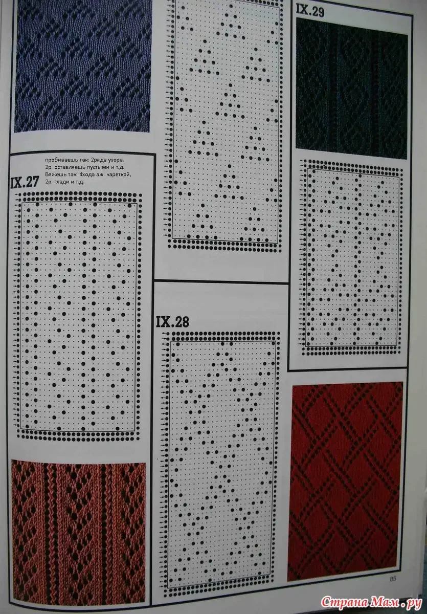 Жаккардовые узоры