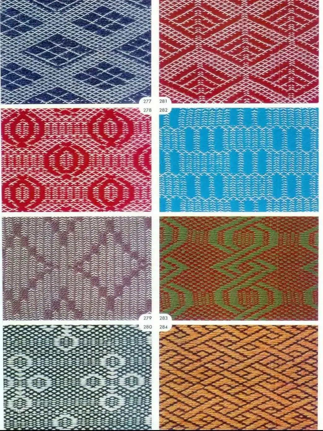 Узоры для вивинга