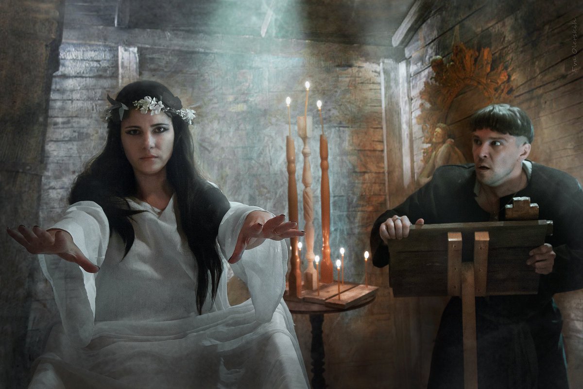 Гоголь Панночка иллюстрация